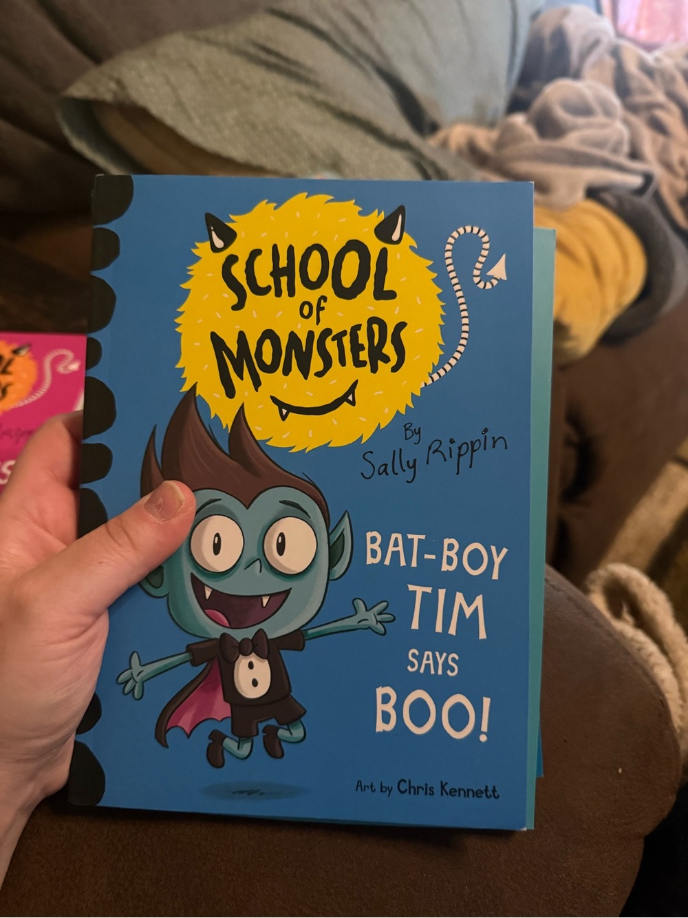 School of Monsters Kids Book Set - Blue, Pink, Green - Picture 4 of 6